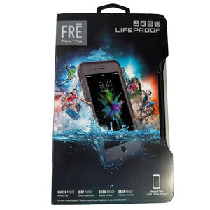 LifeProof FRĒ Waterproof Case for iPhone 7 Plus Second Wind Gray/Lime Green